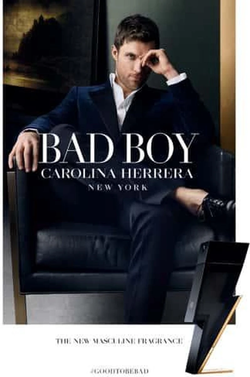 Carolina Herrera - Bad Boy - 100ml - Eau De Toilette - Herenparfum 18 Carolina Herrera - Bad Boy - 100ml - Eau De Toilette - Herenparfum - Afbeelding 18