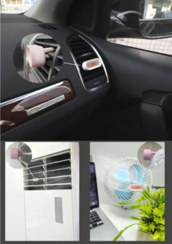 Eco Autoparfum ZWART - 2 Stuks!! - Luxe Auto Luchtverfrisser - Voor Luchtrooster - Autogeur -AutoVerfrisser - Trendy Design - VentilatieroosterMonteerbaar - Herbruikbaar - AutoLuchtje - Geurverfrisser - Eco Friendly - Biologisch Afbreekbaar -Beroemde Parfum Winkel 847x1200