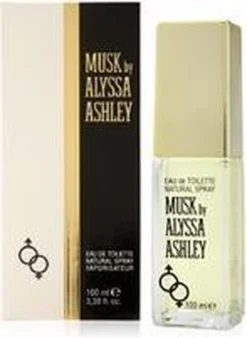 Alyssa Ashley Musk 100 Ml - Eau De Toilette - Unisex -Beroemde Parfum Winkel 877x1200