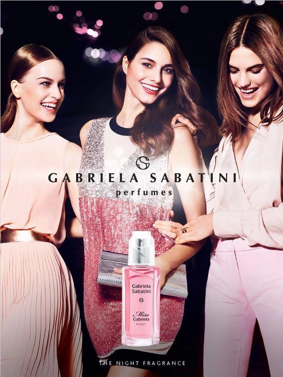 Gabriela Sabatini Miss Gabriela Night Eau De Toilette - 30 Ml 4 Gabriela Sabatini Miss Gabriela Night Eau De Toilette - 30 Ml - Afbeelding 4