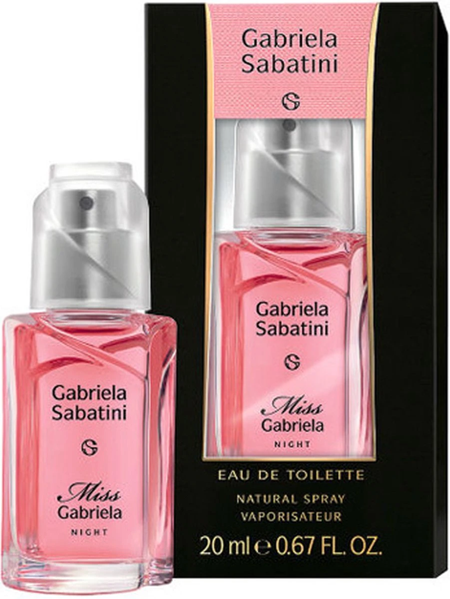 Gabriela Sabatini Miss Gabriela Night Eau De Toilette - 30 Ml 8 Gabriela Sabatini Miss Gabriela Night Eau De Toilette - 30 Ml - Afbeelding 8
