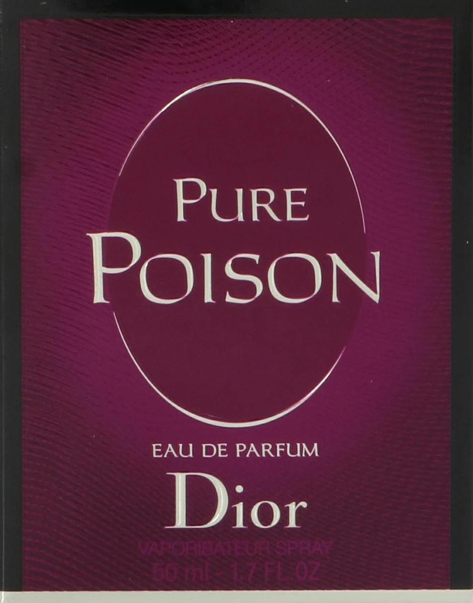 Dior Pure Poison 50 Ml - Eau De Parfum - Damesparfum 3 Dior Pure Poison 50 Ml - Eau De Parfum - Damesparfum - Afbeelding 3