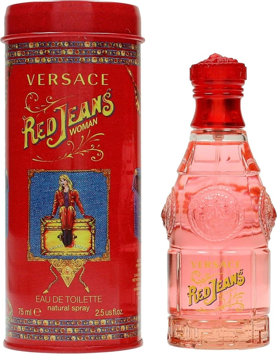 Versace Red Jeans 75 Ml - Eau De Toilette - Damesparfum 6 Versace Red Jeans 75 Ml - Eau De Toilette - Damesparfum - Afbeelding 6