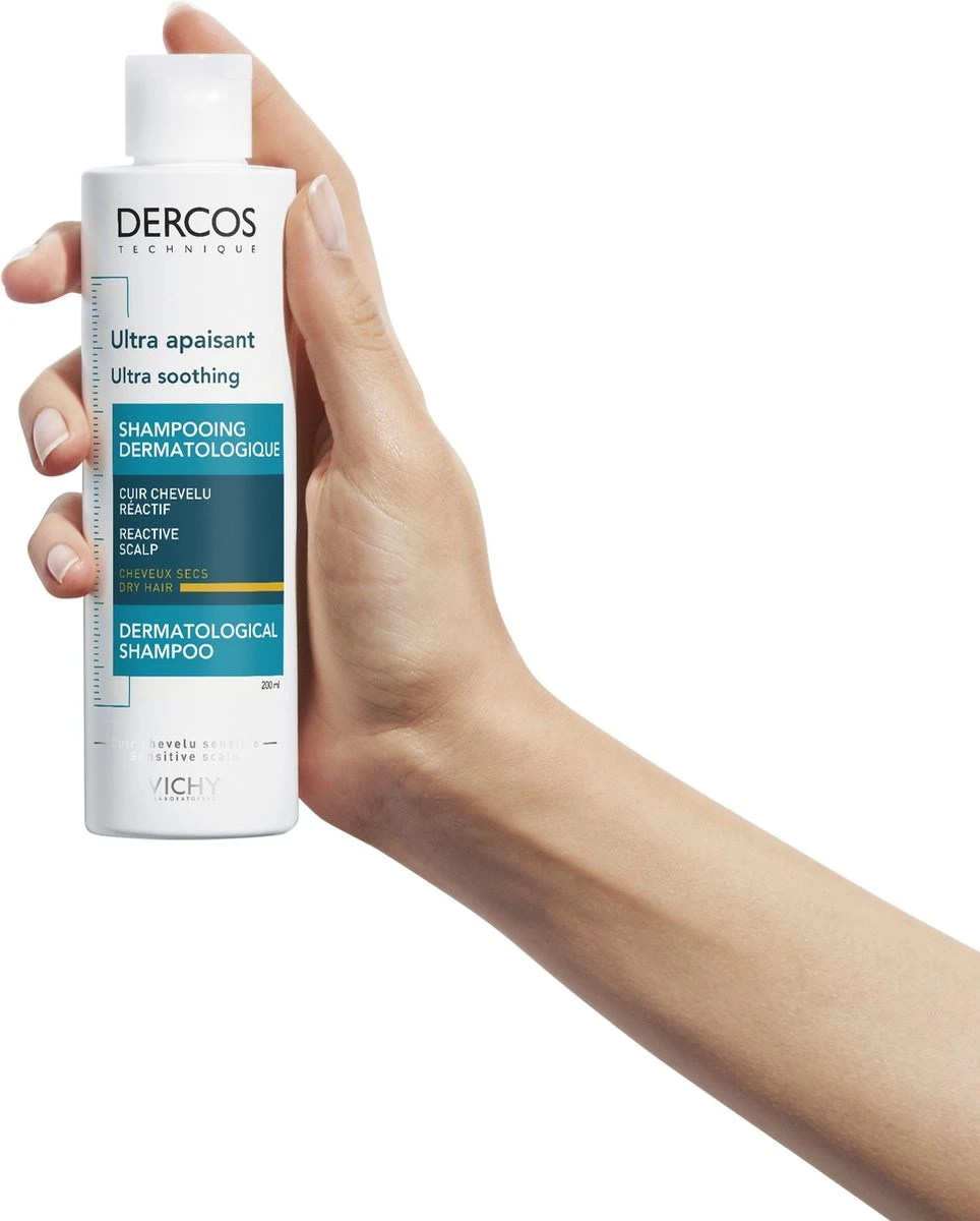 Vichy Dercos Ultra-Kalmerende Shampoo - Droog Haar 6 Vichy Dercos Ultra-Kalmerende Shampoo - Droog Haar - Afbeelding 6