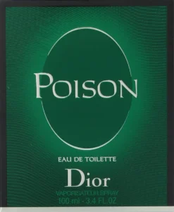 Dior Poison 100 Ml - Eau De Toilette - Damesparfum 24 Dior Poison 100 Ml - Eau De Toilette - Damesparfum -Beroemde Parfum Winkel 984x1200