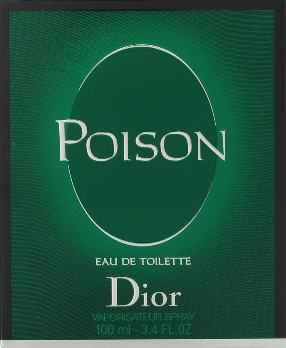 Dior Poison 100 Ml - Eau De Toilette - Damesparfum 5 Dior Poison 100 Ml - Eau De Toilette - Damesparfum - Afbeelding 5